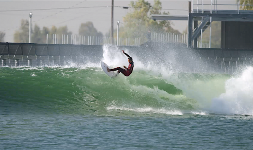 Kanoa Igarashi Top Turn at Kelly's Wave Pool